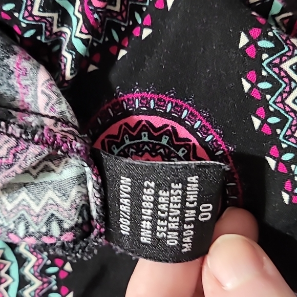 Torrid boho high low long dress sz.00 EUC - Picture 6 of 6